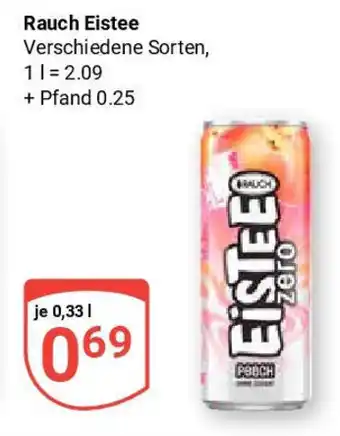 Globus Rauch Eistee Angebot
