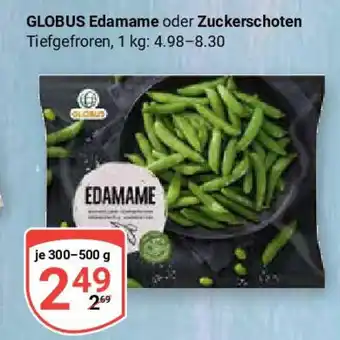 Globus GLOBUS Edamame oder Zuckerschoten Angebot