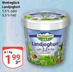 Globus Weideglück Landjoghurt Angebot