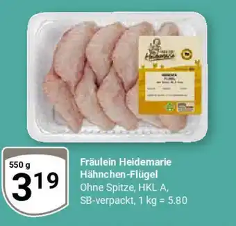 Globus Fräulein Heidemarie Hähnchen-Flügel Angebot