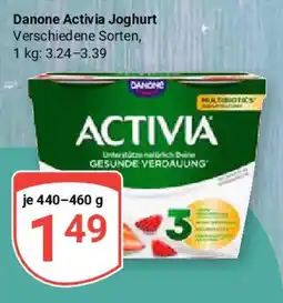 Globus Danone Activia Joghurt Angebot