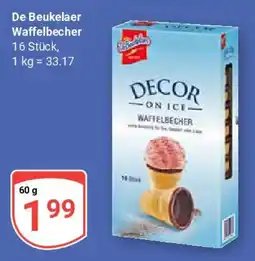 Globus De Beukelaer Waffelbecher Angebot