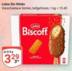 Globus Lotus Eis-Sticks Angebot