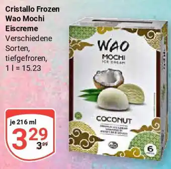 Globus Cristallo Frozen Wao Mochi Eiscreme Angebot