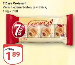 Globus 7 Days Croissant Angebot