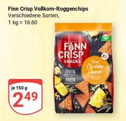 Globus Finn Crisp Vollkorn-Roggenchips Angebot