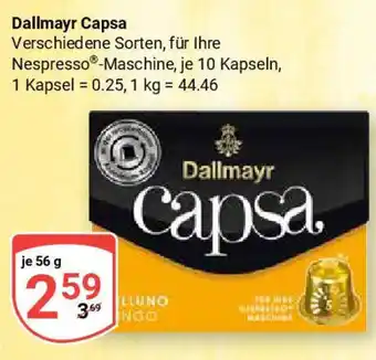 Globus Dallmayr Capsa Angebot