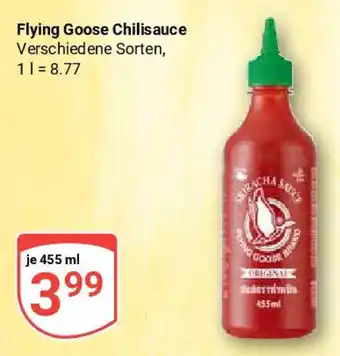 Globus Flying Goose Chilisauce Angebot
