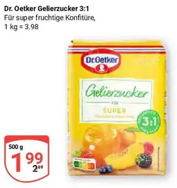 Globus Dr. Oetker Gelierzucker Angebot