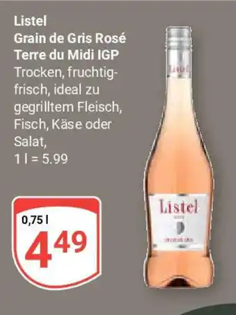 Globus Grain de Gris Rosé Terre du Midi IGP Angebot