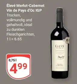 Globus Élevé Merlot-Cabernet Vin de Pays d'Oc IGP Angebot