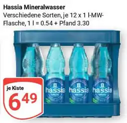 Globus Hassia Mineralwasser Angebot