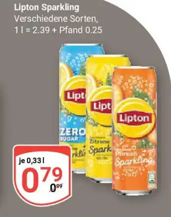Globus Lipton Sparkling Angebot