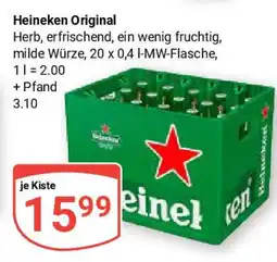 Globus Heineken Original Angebot