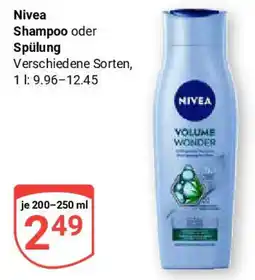 Globus Nivea Shampoo oder Spülung Angebot
