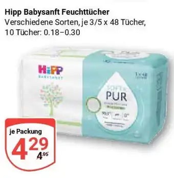 Globus Hipp Babysanft Feuchttücher Angebot