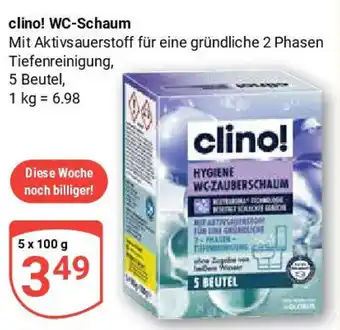 Globus clino! WC-Schaum Angebot