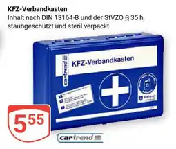 Globus cartrend KFZ-Verbandkasten Angebot