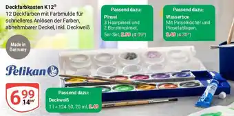 Globus Pelikan Deckfarbkasten K12 Angebot