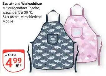 Globus Bastel- und Werkschürze Angebot