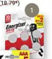Globus Energizer nopfzellen CR-2032 4 +2 6er-Pack Angebot