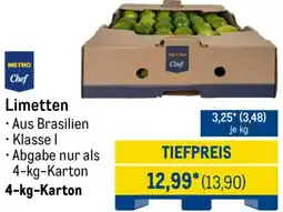 METRO METRO Chef Limetten Angebot