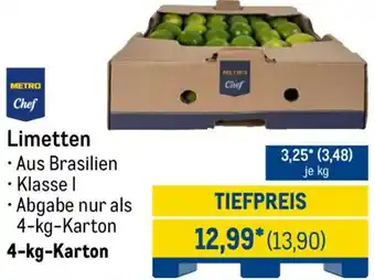 METRO METRO Chef Limetten Angebot