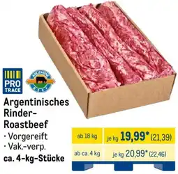 METRO Argentinisches Rinder Roastbeef Angebot
