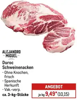 METRO ALEJANDRO MIGUEL Duroc Schweinenacken Angebot