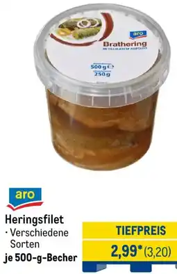 METRO aro Heringsfilet Angebot