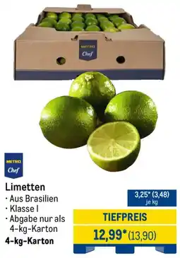 METRO METRO Chef Limetten Angebot