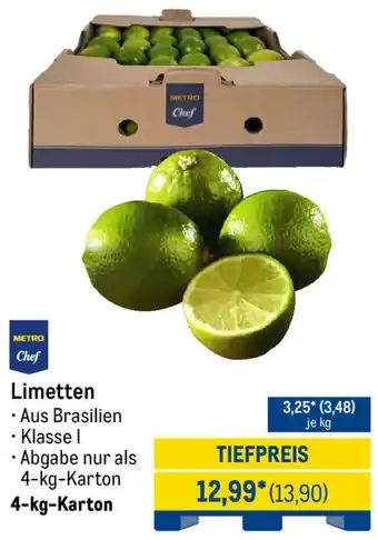 METRO METRO Chef Limetten Angebot