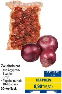 METRO Zwiebeln rot Angebot