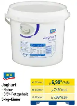 METRO aro Joghurt Angebot