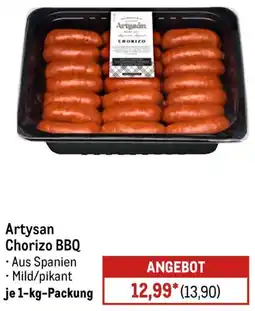 METRO Artysan Chorizo BBQ Angebot