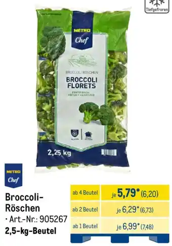METRO METRO Chef Broccoli Röschen Angebot