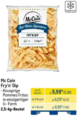 METRO Mc Cain Fry'n' Dip Angebot
