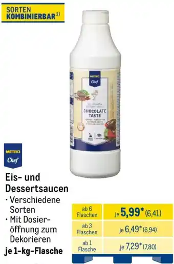 METRO METRO Chef Eis- und Dessertsaucen Angebot