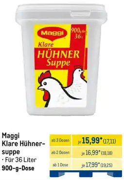 METRO Maggi Klare Hühnersuppe Angebot