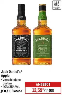 METRO Jack Daniel's/ Apple Angebot