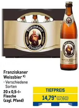 METRO Franziskaner Weissbier Angebot