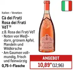 METRO Cà dei Frati Rosa dei Frati VdT Angebot
