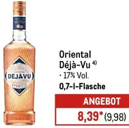 METRO Oriental Déjà-Vu Angebot