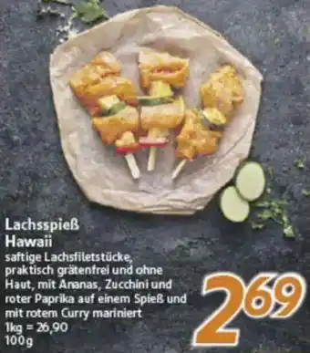 inkoop Lachsspieß Hawaii Angebot