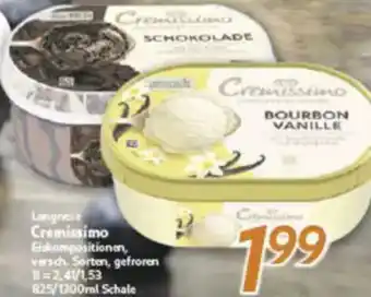 inkoop Langnese Cremissimo Angebot