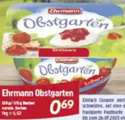 inkoop Ehrmann Obstgarten Angebot