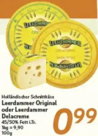inkoop Leerdammer Original oder Leerdammer Delacreme Angebot