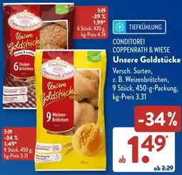 Aldi Süd CONDITOREI COPPENRATH & WIESE Unsere Goldstücke Angebot