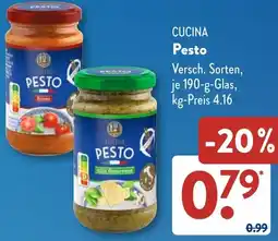 Aldi Süd CUCINA Pesto Angebot