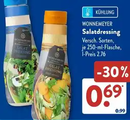 Aldi Süd WONNEMEYER Salatdressing Angebot